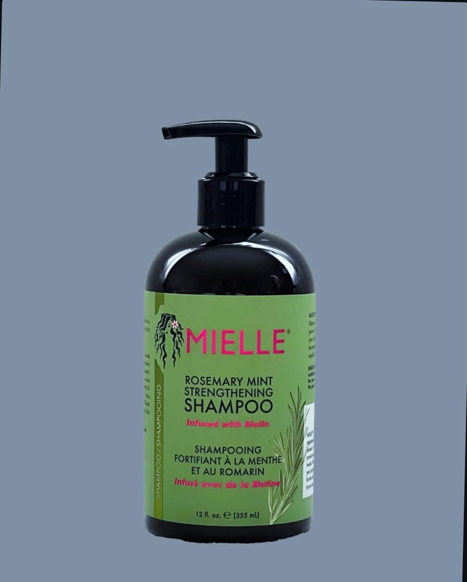 Shampoing fortifiant à la menthe et au romarin MIELLE